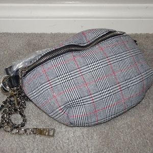 Steve Madden Plaid Fanny Pack